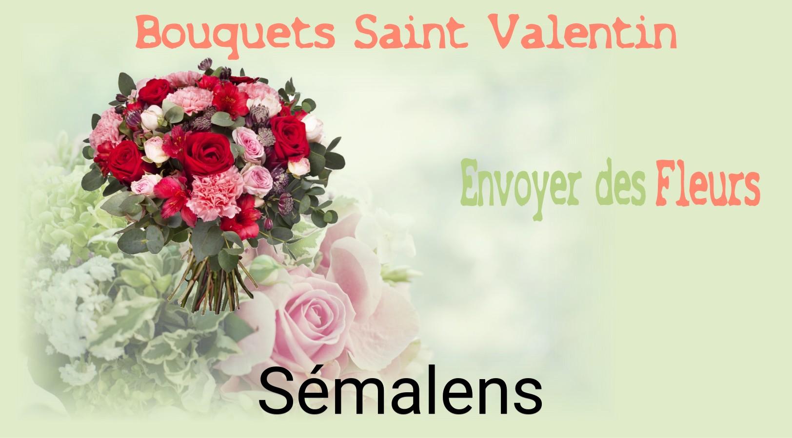 Roses de Saint-Valentin livrées à Sémalens
